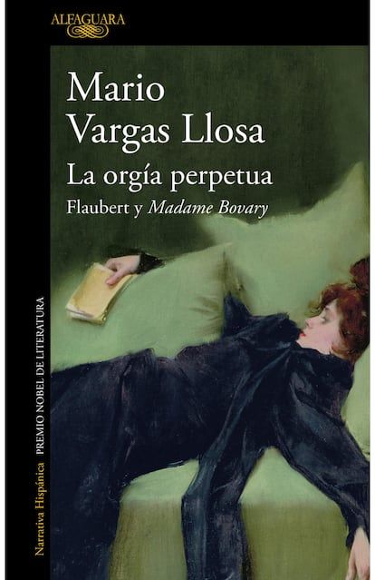Cover of 'The perpetual orgy', by Mario Vargas Llosa.