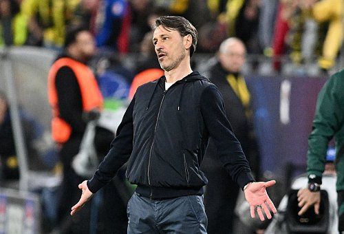 BVB coach Niko Kovac now has to deliver in the league after the Champions League and his team. - © Bernd Thissen/dpa