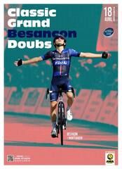 La Classic Grand Besançon Doubs April 18, 2025 Cycling races poster