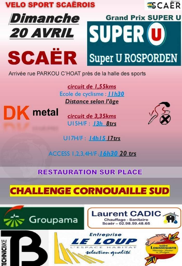 Scaër April 20, 2025 Info of cycling races 00