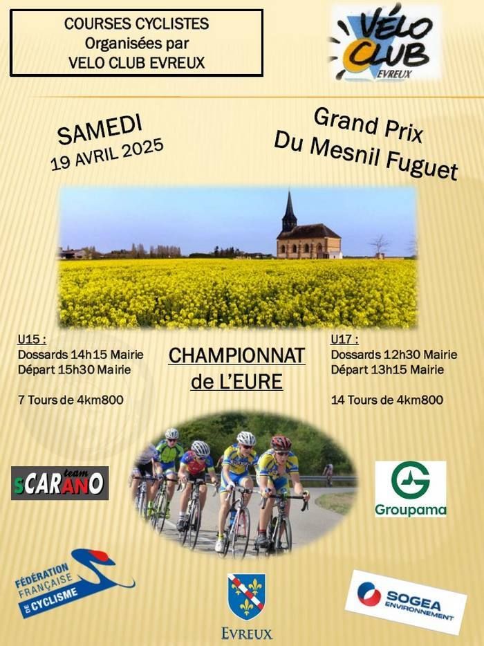 Le Mesnil Fuguet April 19, 2025 Info of cycling races