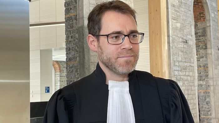 The crown prosecutor, Me François Doyon Gascon