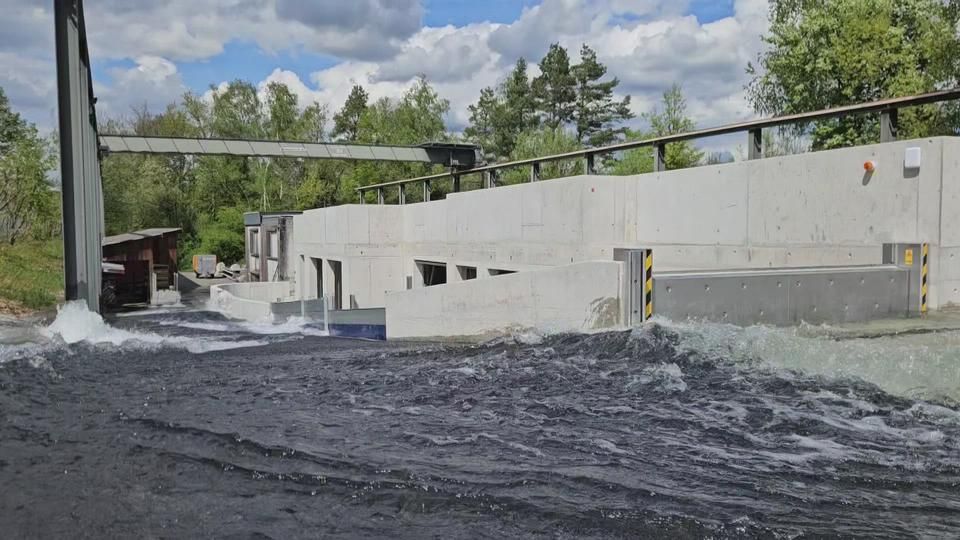 Flood training center in Andelfingen