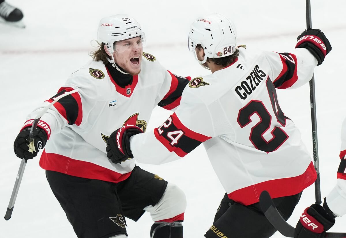 Dylan Cozens, Tim Stützle, Thomas Chabot and Brady Tkachuk marked the victory of the senators.