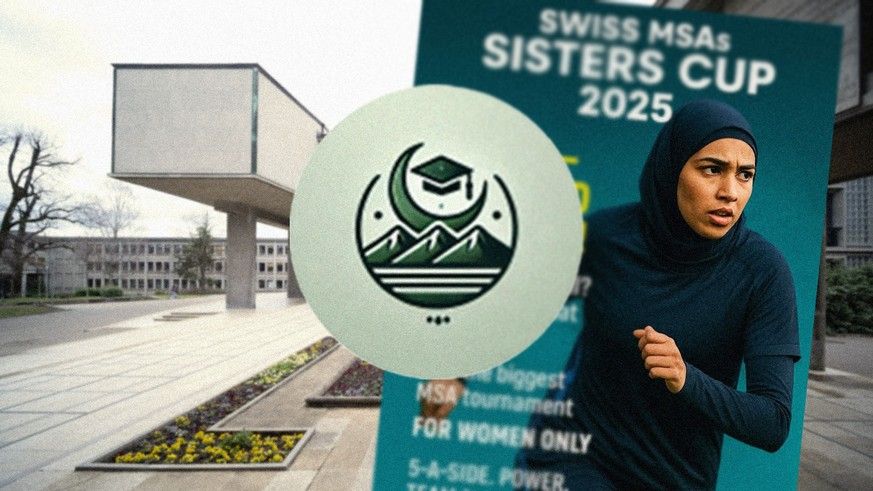 University of Friborg. MSA logo. Instagram illustration of MSA Friborg.