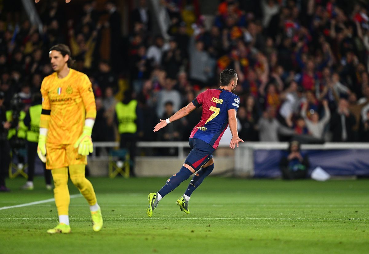 FC Barcelona V FC International Milan - UEFA Champions League 2024/25 Semi Final First Leg