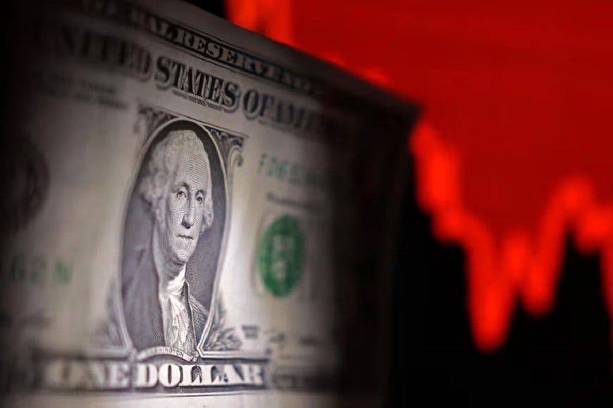 Exchange rate of the US dollar today, May 1: the US dollar increases after a drop in GDP. Photo: Reuters