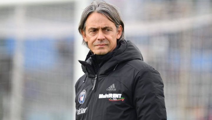 The Pisa coach, Filippo Inzaghi