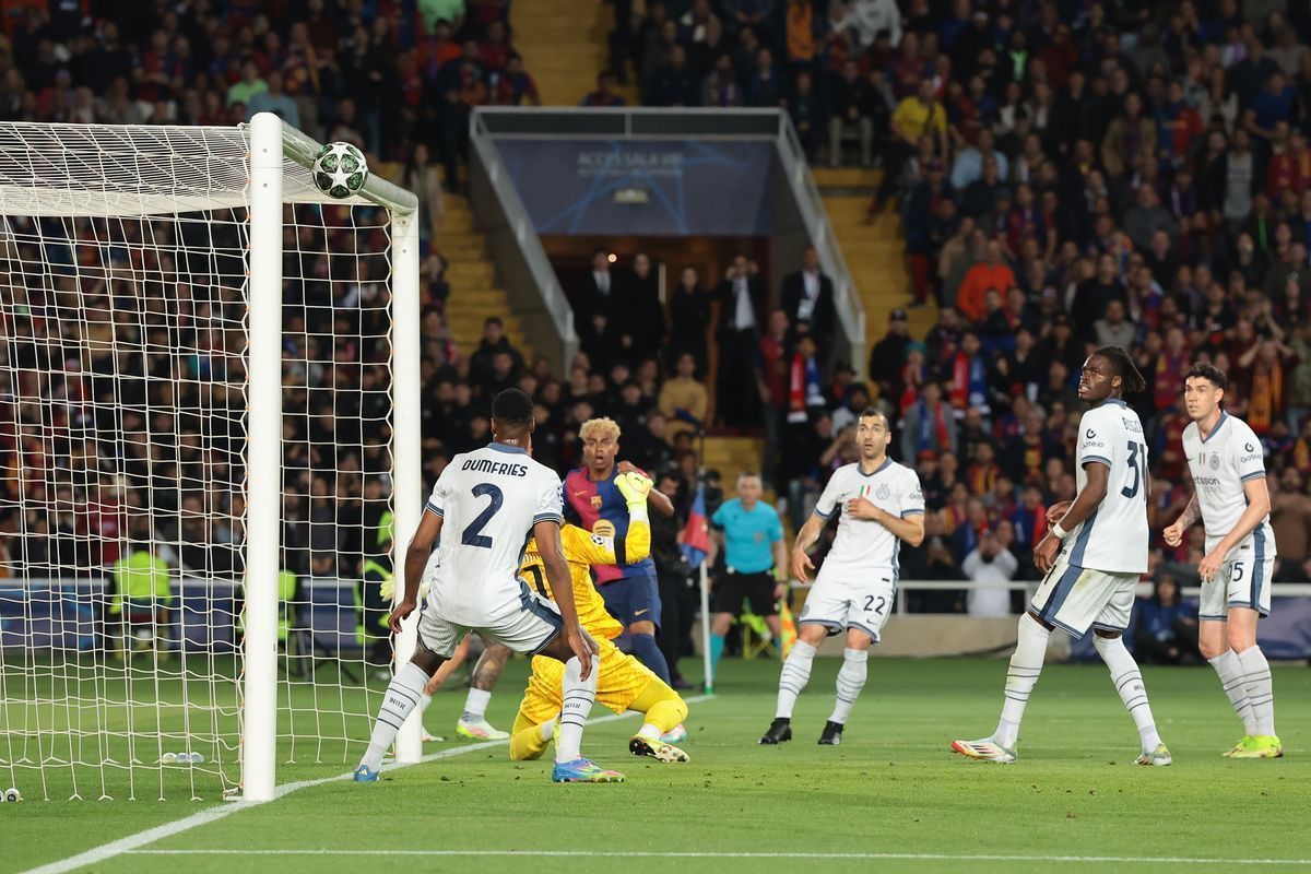 FC Barcelona V FC International Milan - UEFA Champions League 2024/25 Semi Final First Leg