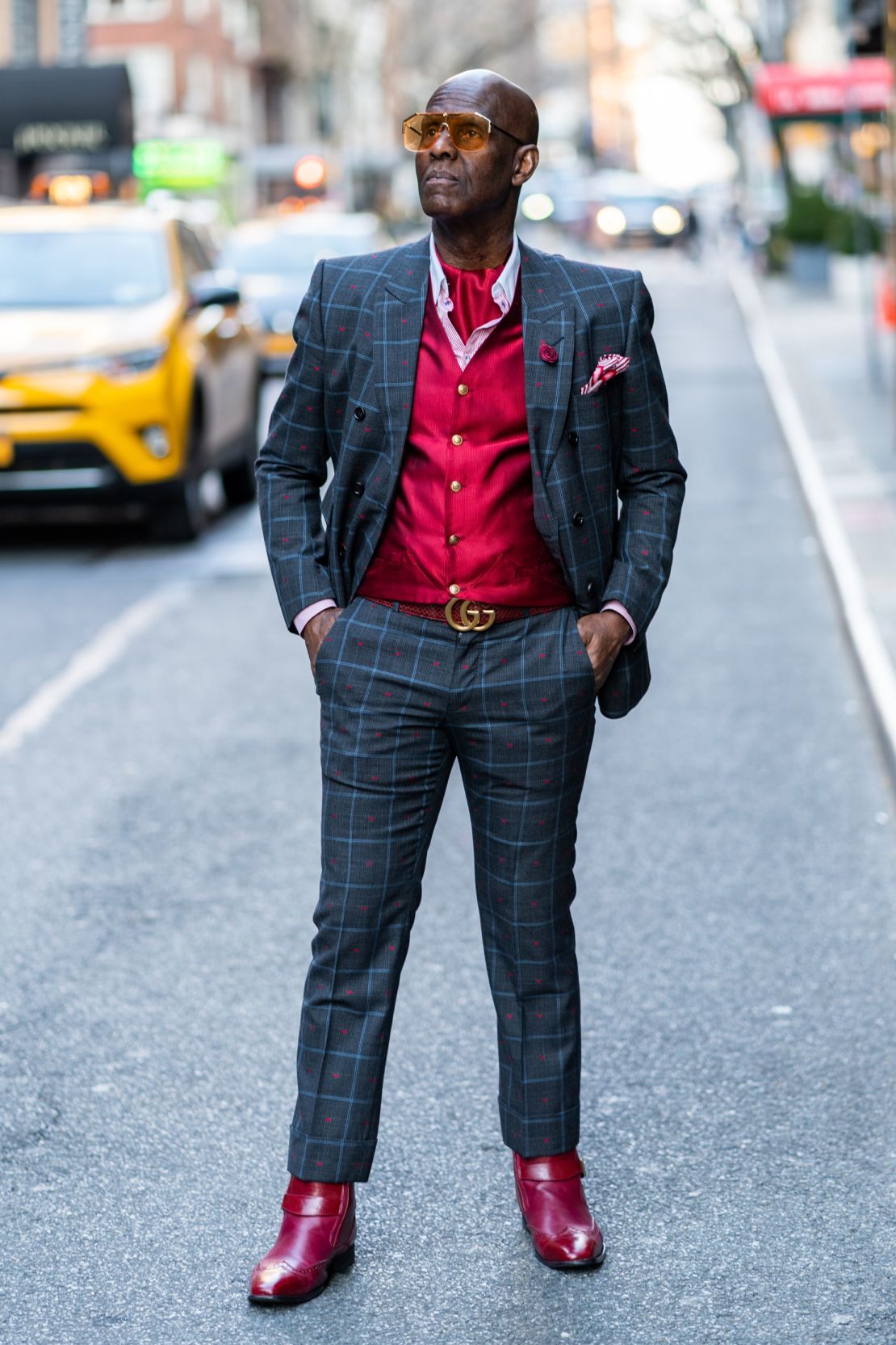 Dapper Dan made his name through the inventive and illicit incorporation of luxury logos, screen-printed onto fashion in a way that none of the European houses were yet producing themselves.