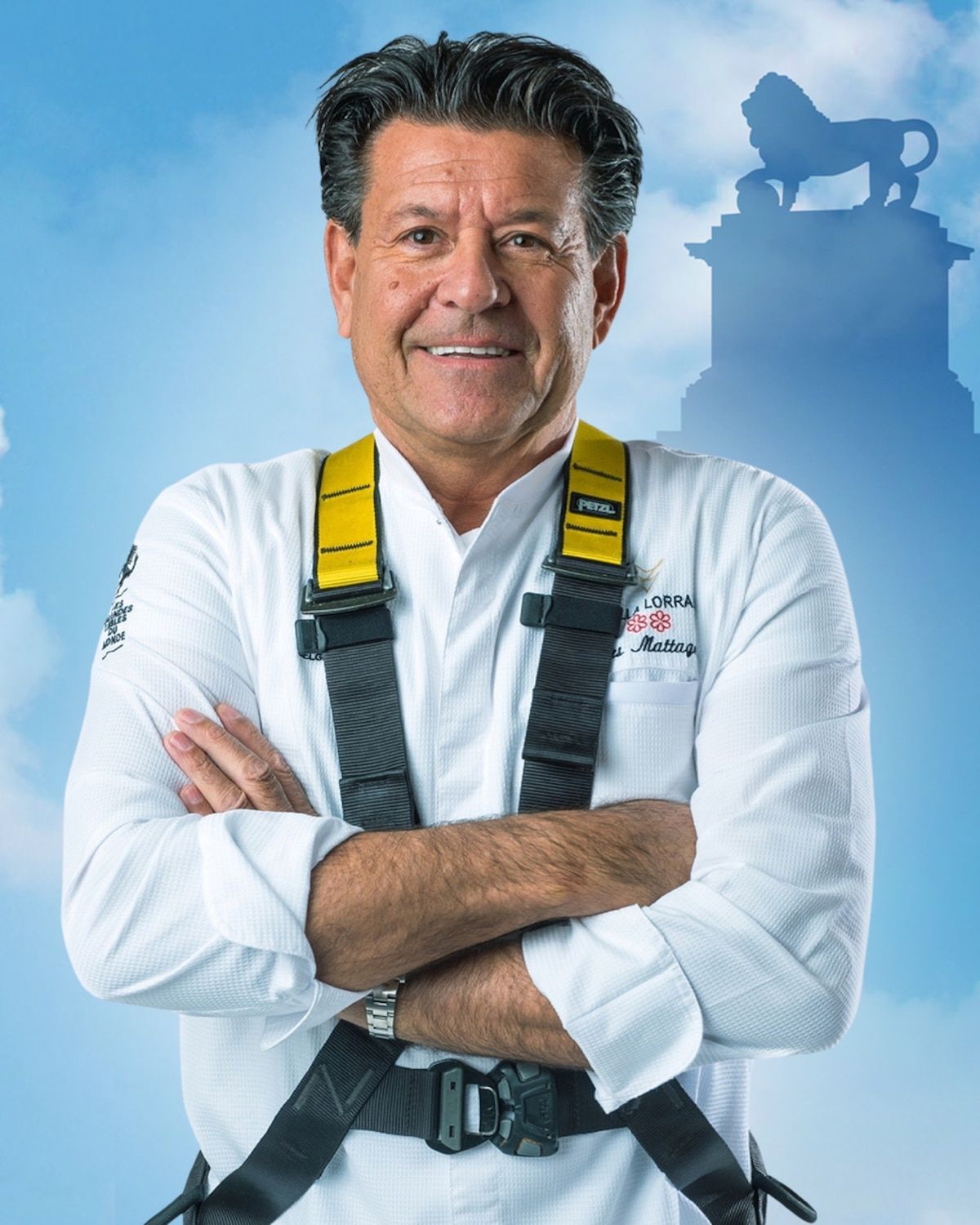 Yves Mattagne takes possession of Dinner in the ski on May 22.