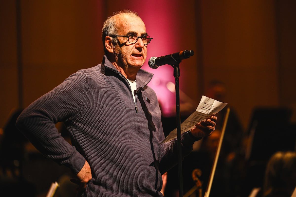 The president of the CA of the Symphony Orchestra, Berhnard Simard, had good words for Jean-Michel Malouf.