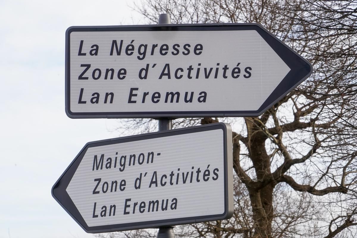 Some traffic signs still mention the negress.