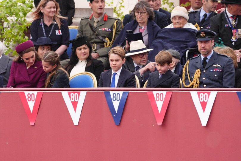 The Wales wanted to take Charlotte, George and Louis attending these historic commemorations.