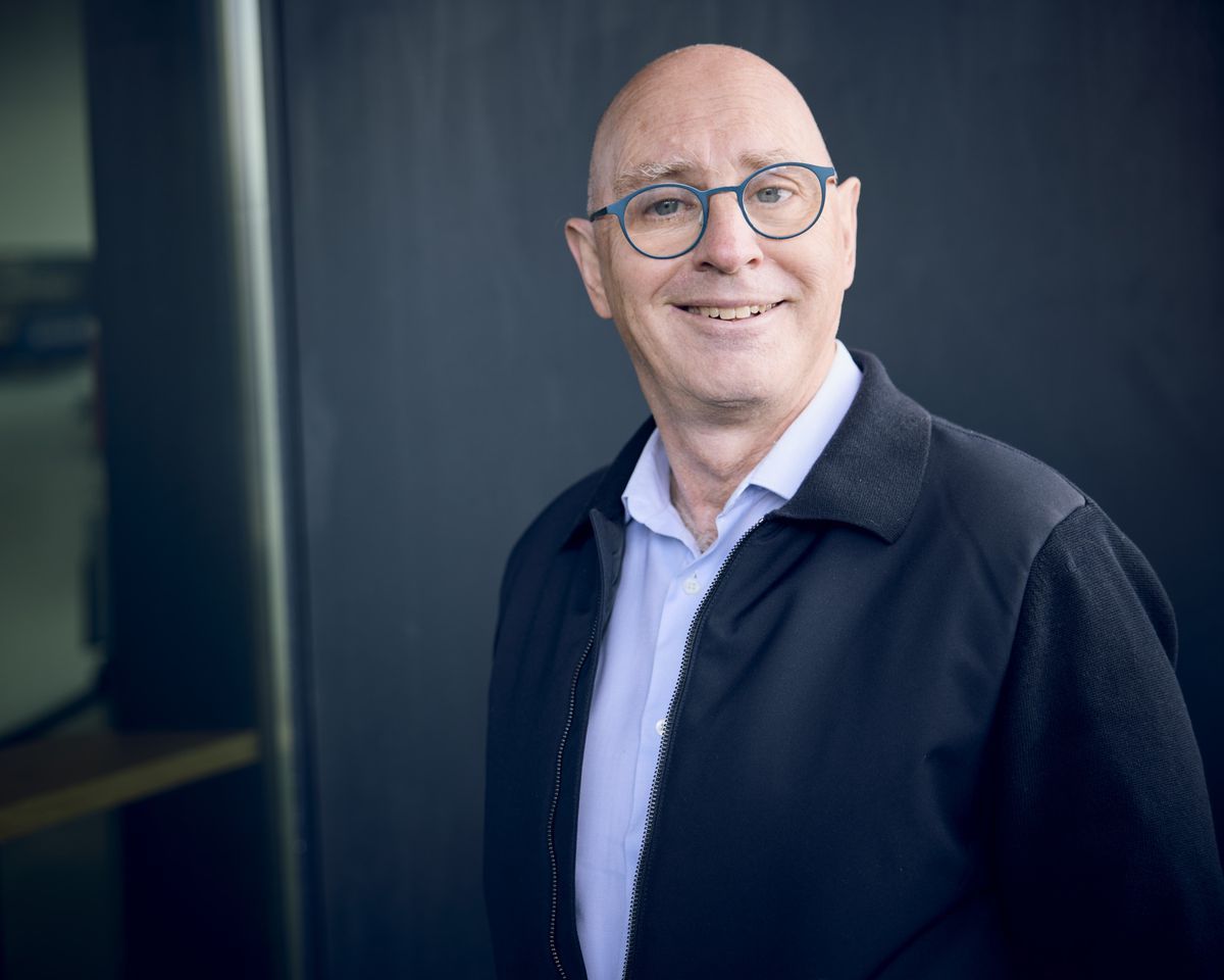 Portrait of Jean-Marc Richard, radio host and television, in Friborg on May 3, 2024. He will host the Eurovision 2024 competition. Portrait of Jean-Marc Richard, radio host and television, in Friborg on May 3, 2024. He will host the Eurovision 2024 competition.