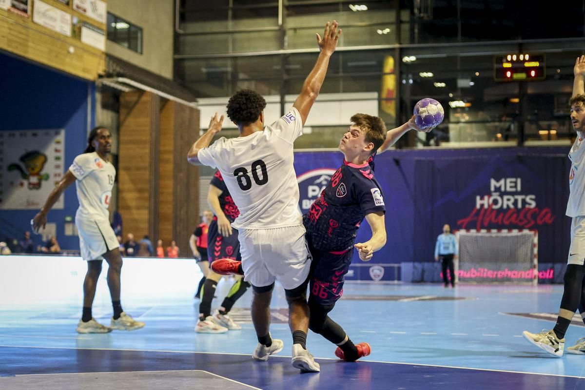 Not stingy in engagement, Romé Kersauson in the recent PBH victory against Angers.