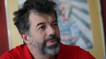 The host and actor Stéphane Plaza, September 7, 2017 in Nice. (Cyril Dodergny / Maxppp)