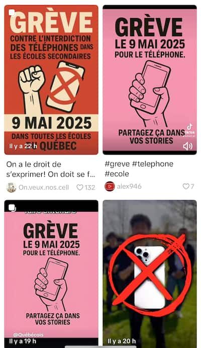 Cellular students strike