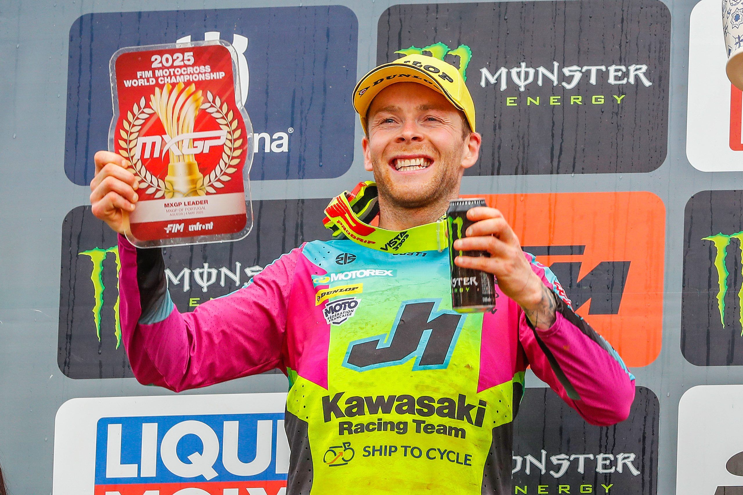 MXGP Portugal plaque rouge