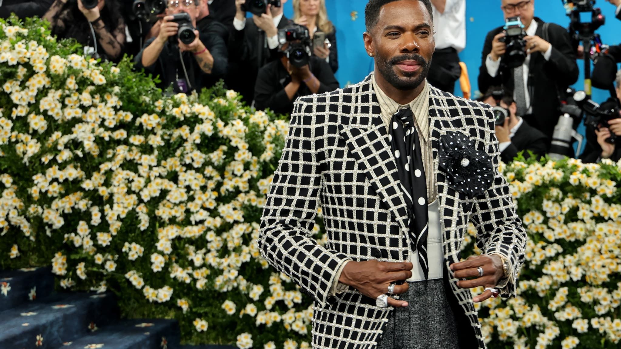 Actor Colman Domingo on May 5, 2025 at the Met Gala Actor Colman Domingo on May 5, 2025 at the Met Gala