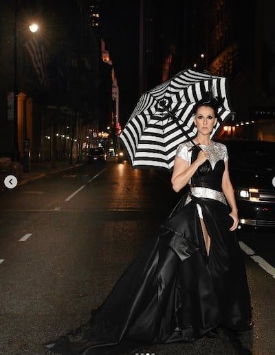 Souvenir photos: Céline Dion remembers her past looks of the Met Gala on Instagram