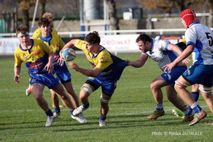 CAP rubgy Pontarlier rugby players