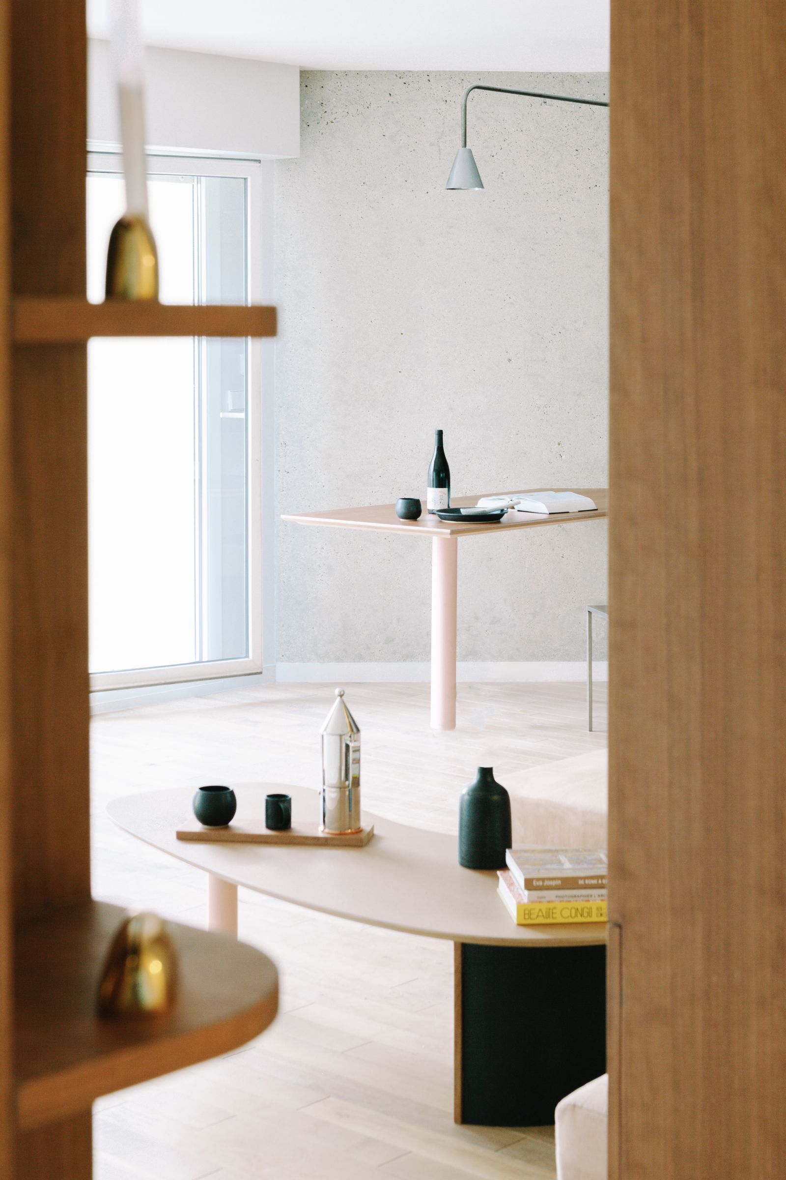 Entrance opens on a spacious living room.
