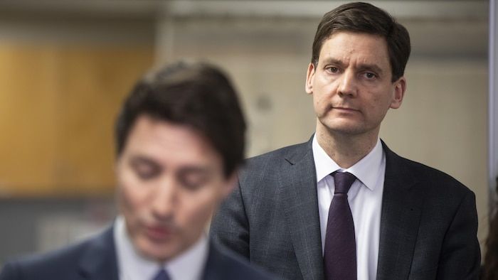 Justin Trudeau and David Eby.