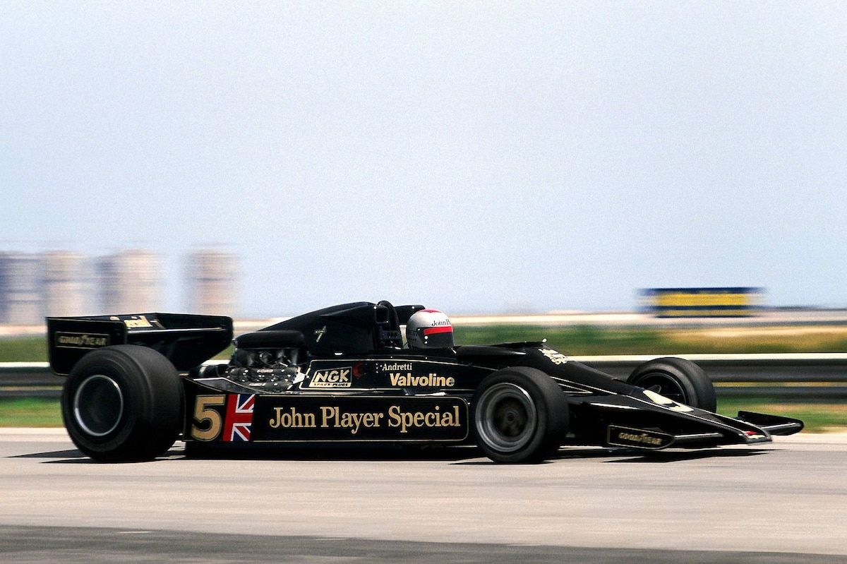 Mario Andretti was the last F1 world champion for lotus with the legendary