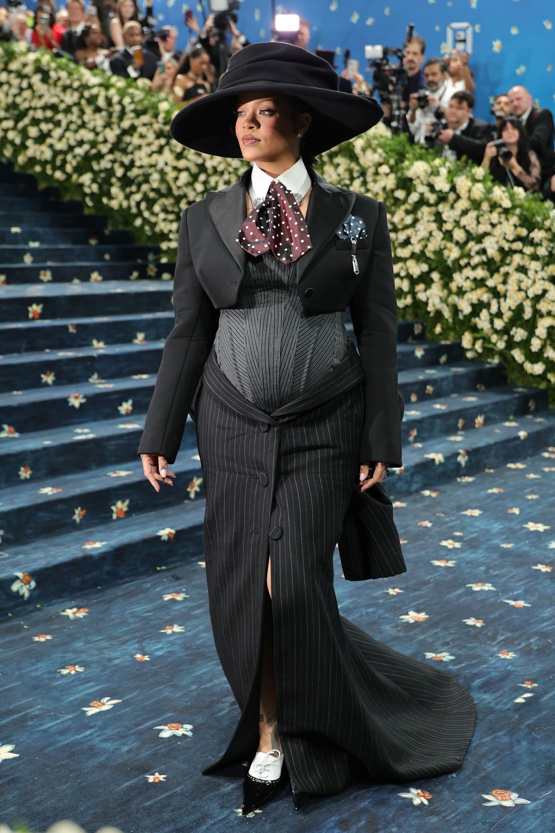 The singer and Fenty Beauty founder wore custom Marc Jacobs to celebrate the theme