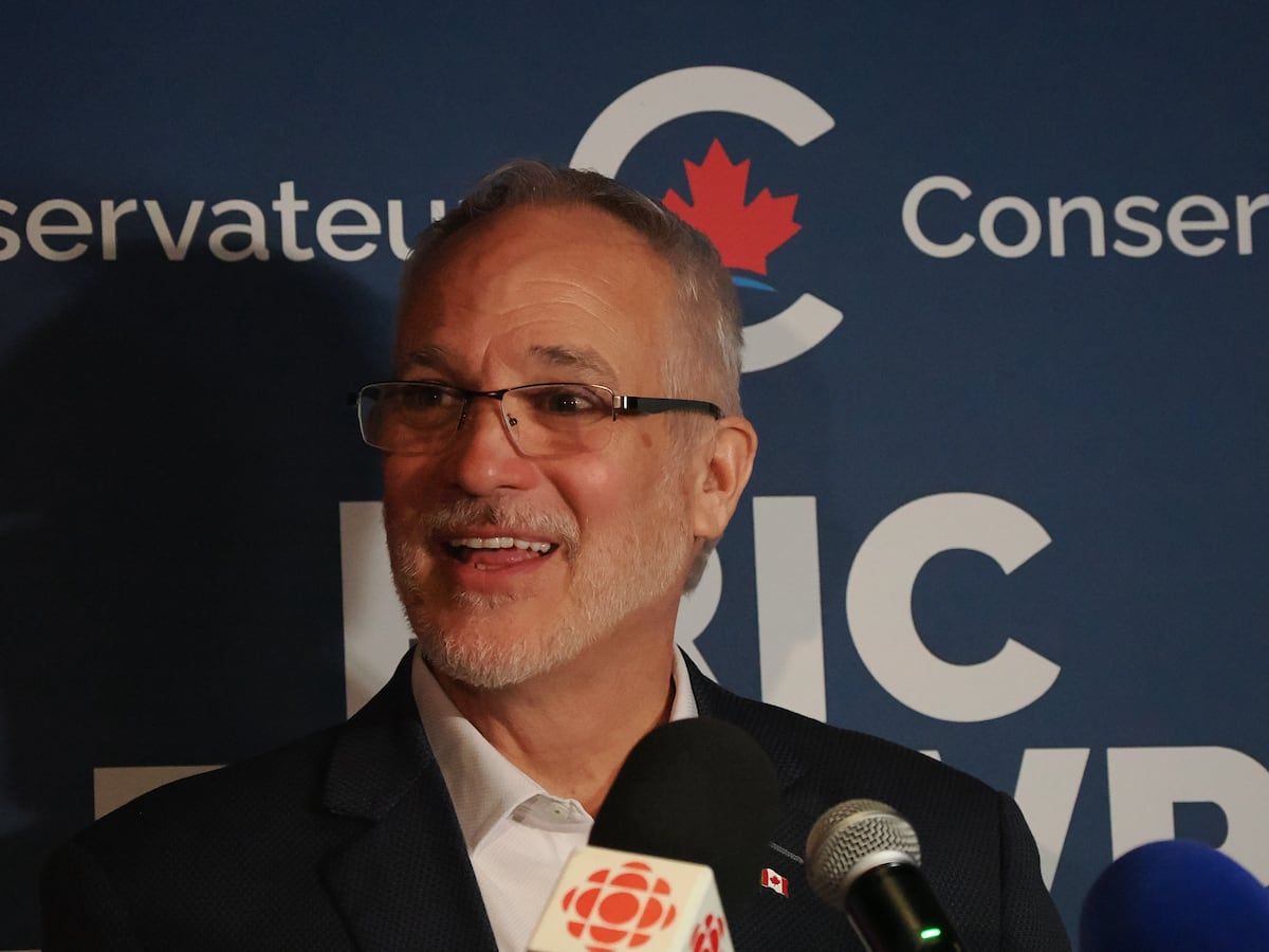 Éric Lefebvre won the election in Richmond-Arthabaska.