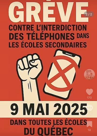 Cellular students strike