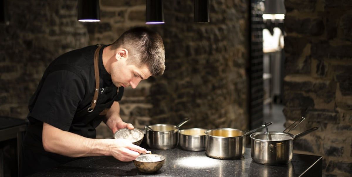 François-Emmanuel Nicol, chef of the restaurant tranière³