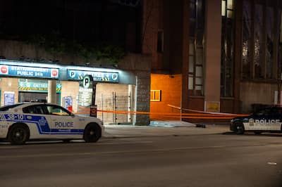 Tristan Lamoureux risks life for life for causing the death of Mohamed El-Hassan Ajjaouj, on April 25, opposite the Montreal police headquarters.