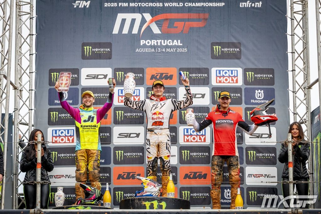 MXGP Portugal podium