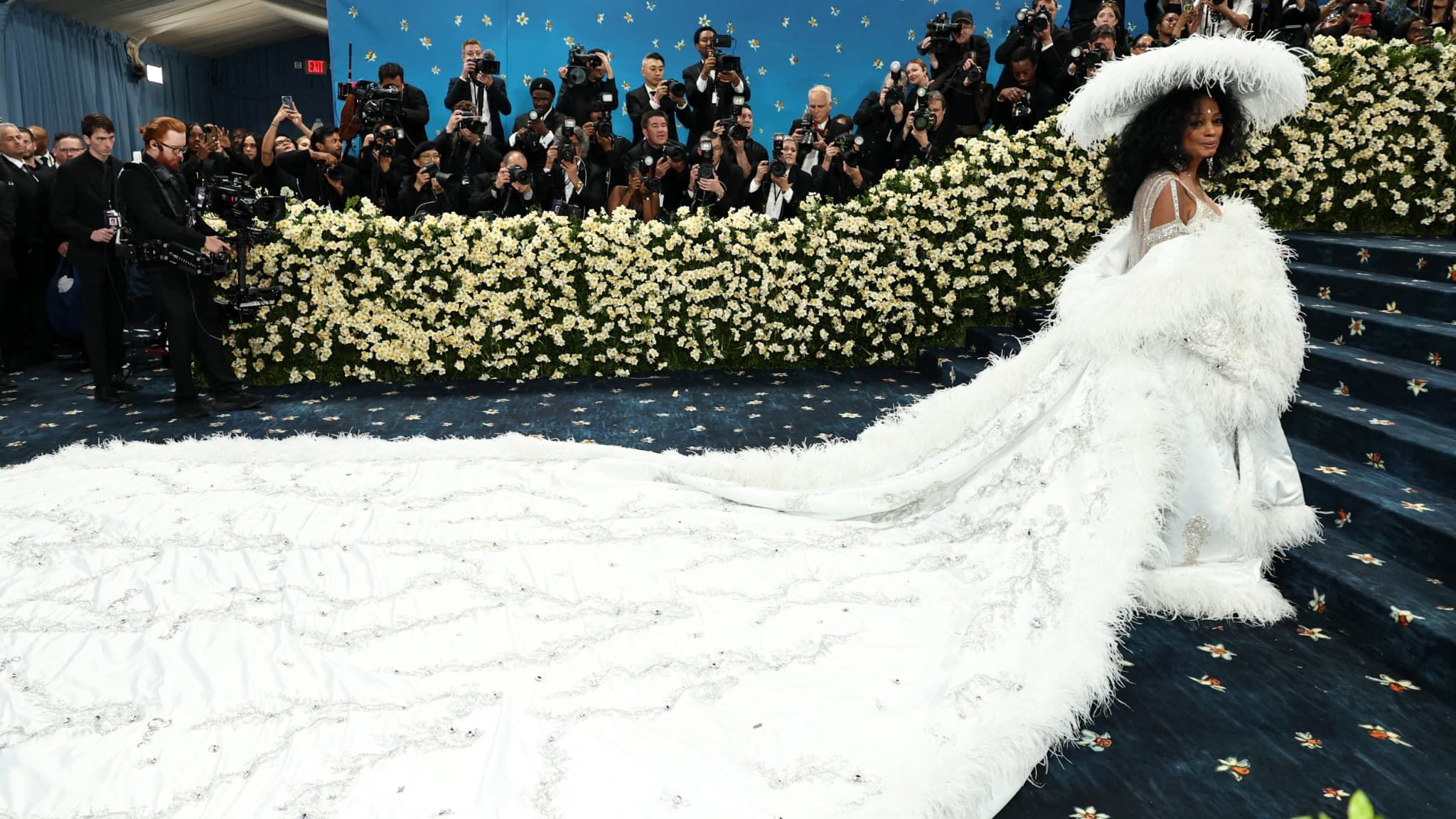 The singer Diana Ross on May 5, 2025 during the Met Gala The singer Diana Ross on May 5, 2025 during the Met Gala