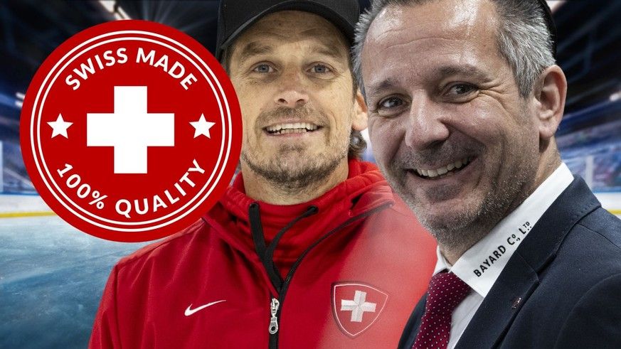Patrick Fischer (left) and Marco Bayer are the ambassadors of this new generation of Swiss coaches.