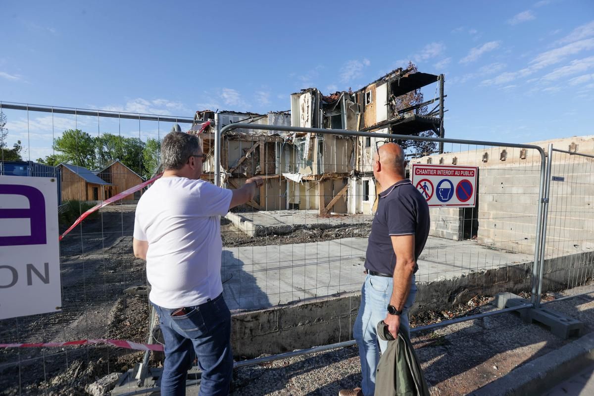 Pascal Leblond and Pascal Rupert do not give up after the fire.