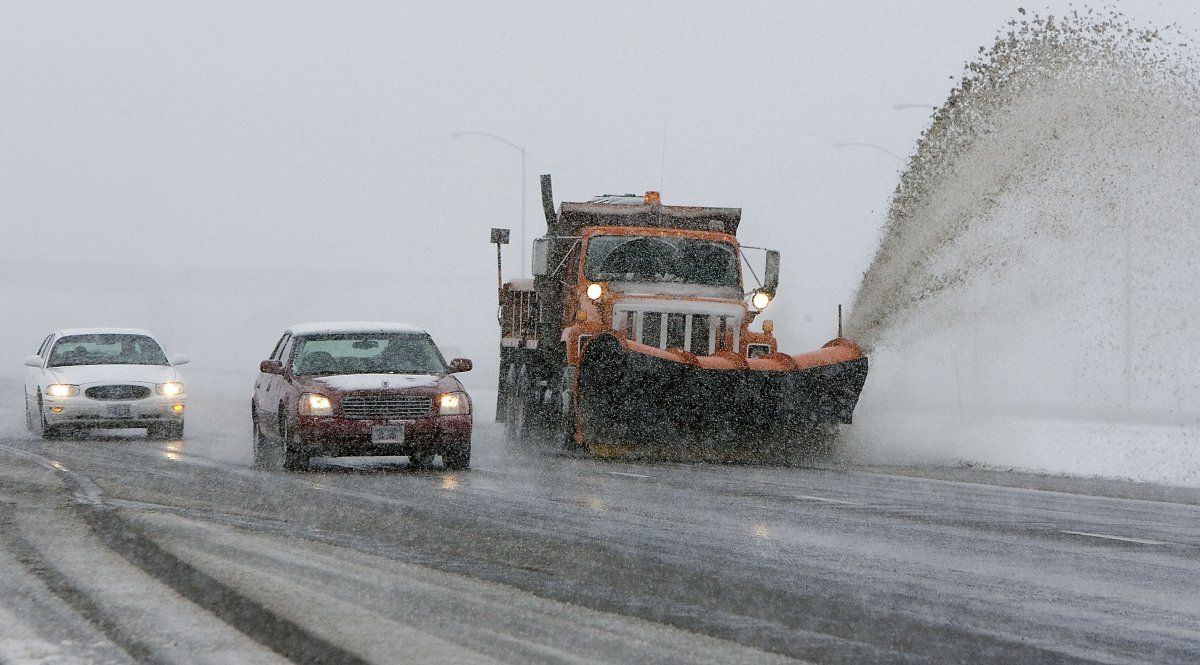 States winter weather warning