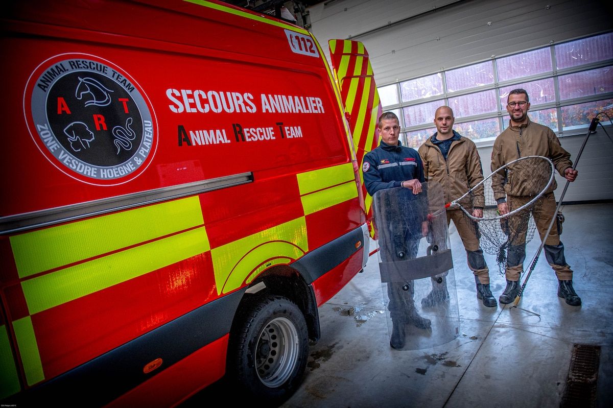 New art vehicle at Herve firefighters