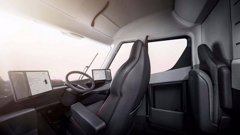 Tesla announces that semi series production will start fully by 2026, with an annual targeted capacity of 50,000 units.