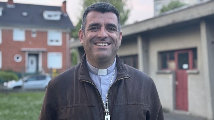 Étienne Guillet, 48, is the youngest bishop in France.