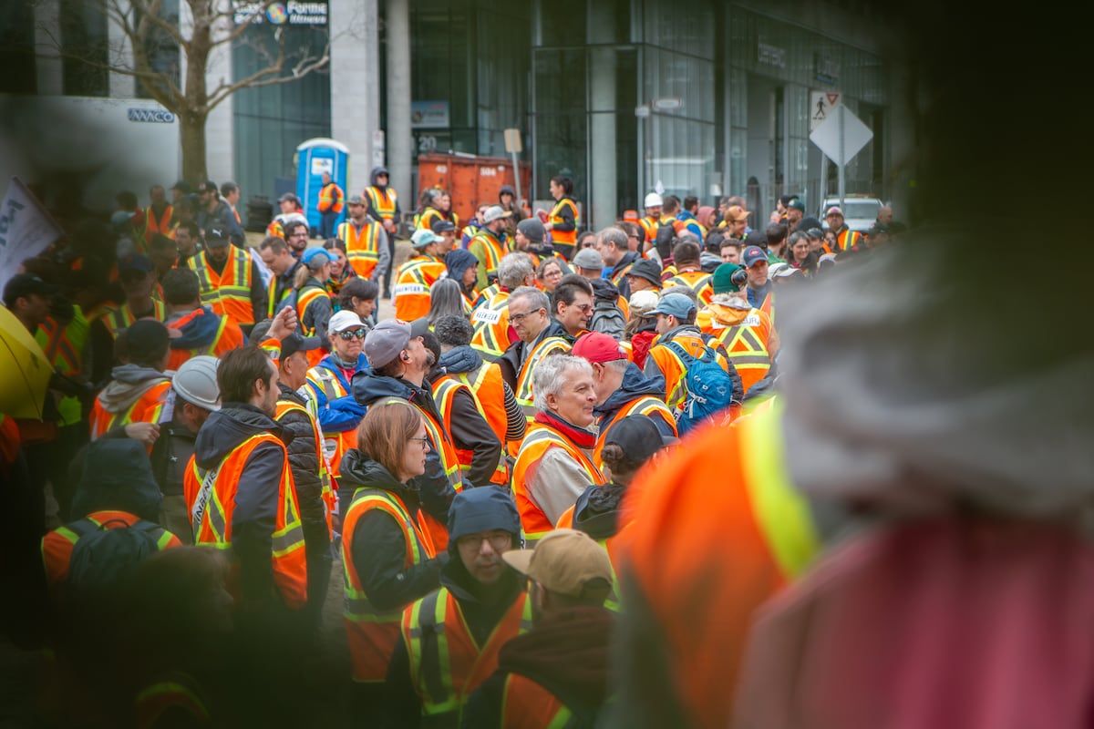 88% of the Apigq members voted in favor of the general strike in October 2024.
