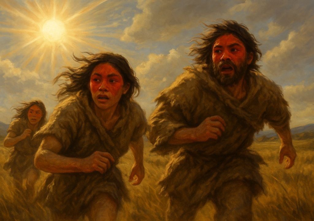 The new modeling showed how a magnetic field on the move had once exposed the earth to intensified radiation, reshaping the survival strategies of the first humans. The new modeling showed how a magnetic field on the move had once exposed the earth to intensified radiation, reshaping the survival strategies of the first humans.