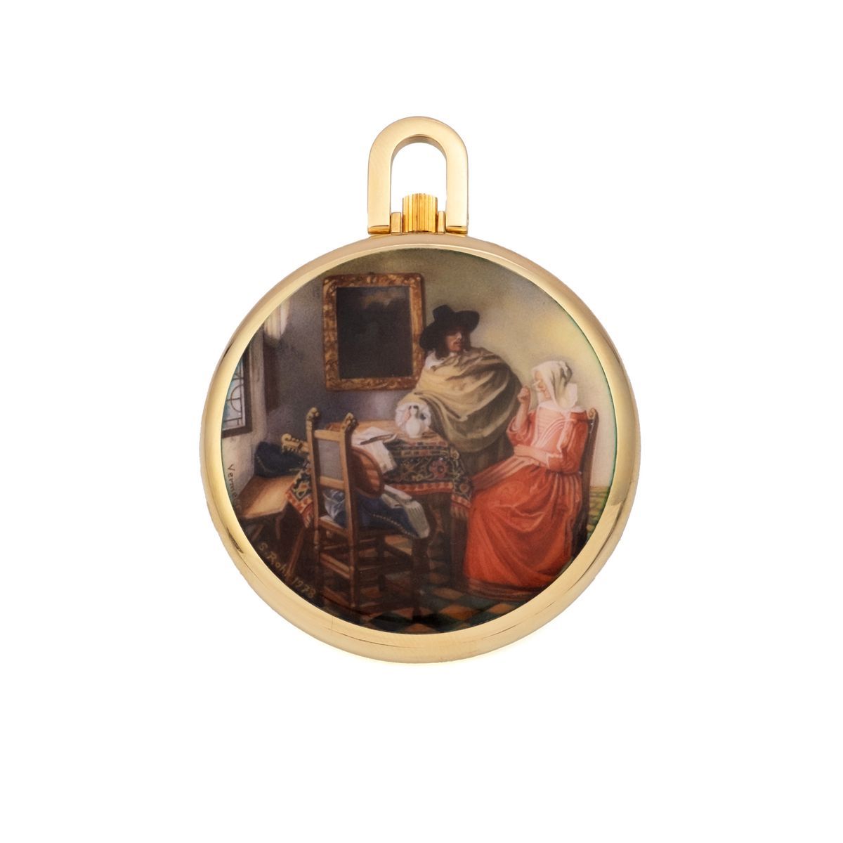 At Antiquorum, the top batch is undoubtedly this pocket watch Patek Philippe Caliber Ref. 866/5. It is to the great enamer Suzanne Rohr that we owe it. We discover At Antiquorum, the top batch is undoubtedly this pocket watch Patek Philippe Caliber Ref. 866/5. It is to the great enamer Suzanne Rohr that we owe it. We discover