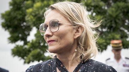 Virginie Ruffenach, president of the Rally group at the Congress of New Caledonia, on May 3, 2025 in Nouméa (New Caledonia). (Delphine Mayeur / Hans Lucas)