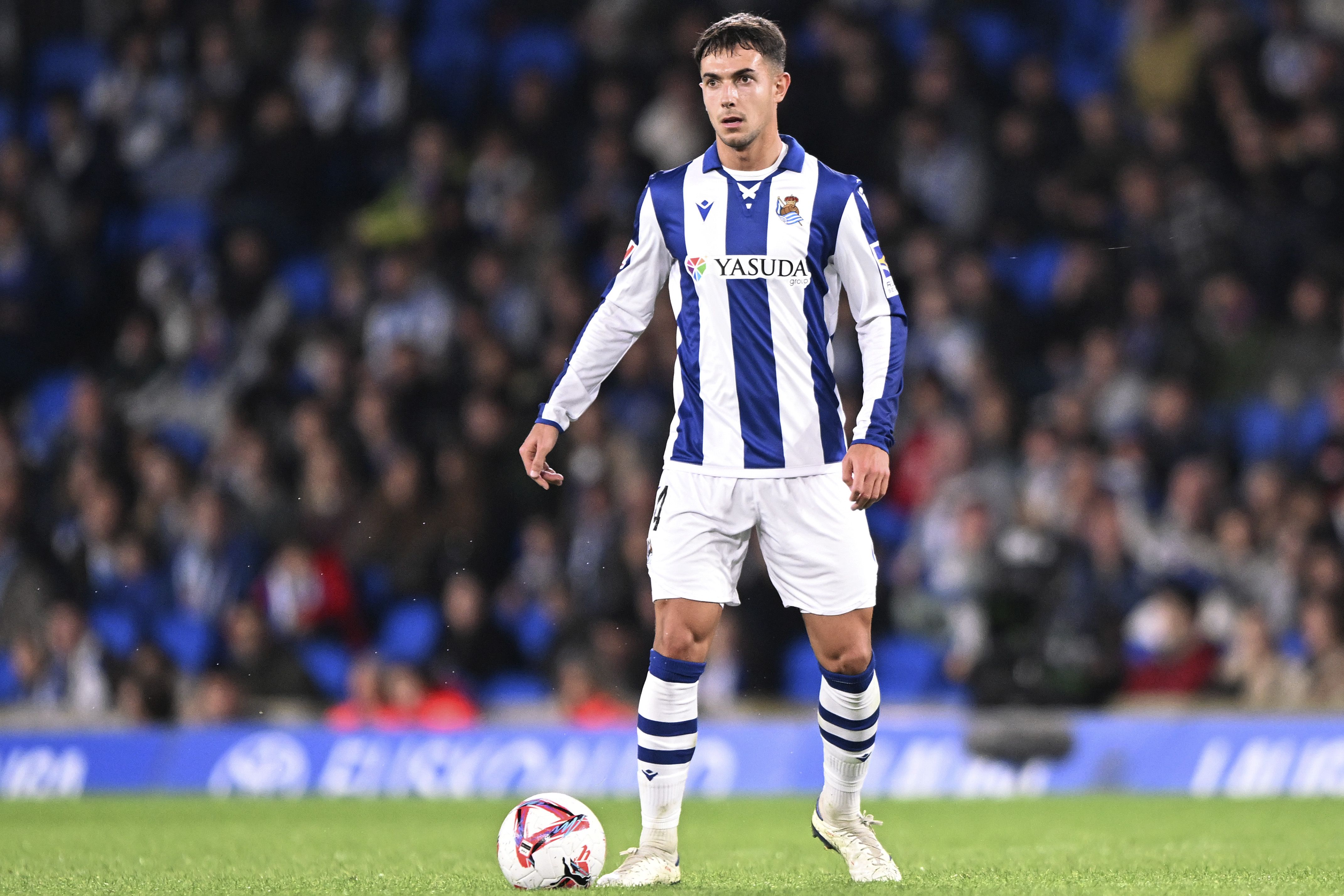 Real Sociedad Midfielder Martin Zubimendi