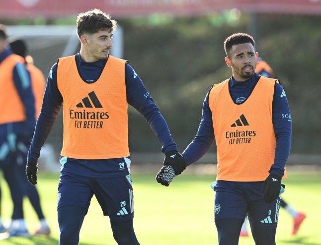 Arsenal Training Session