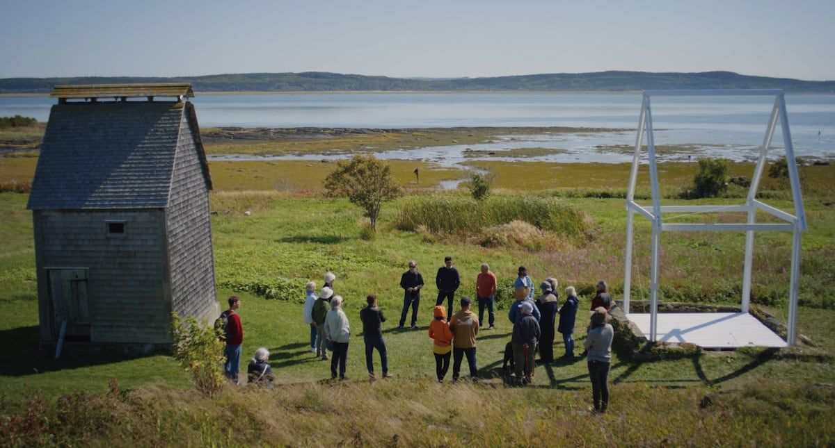 Citizens of the Green Island chat with the representatives of the Pierre Thibault workshop about the future of