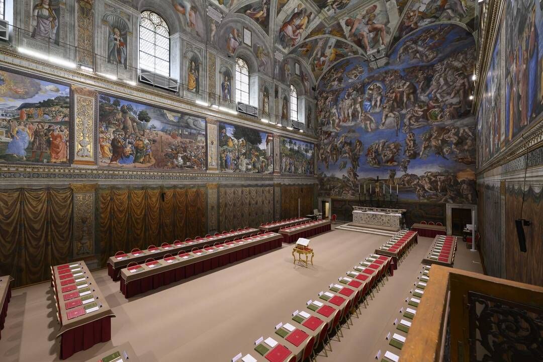 The Sistine Chapel, photographed on May 6, 2025.-© Keystone-sda.ch The Sistine Chapel, photographed on May 6, 2025.-© Keystone-sda.ch